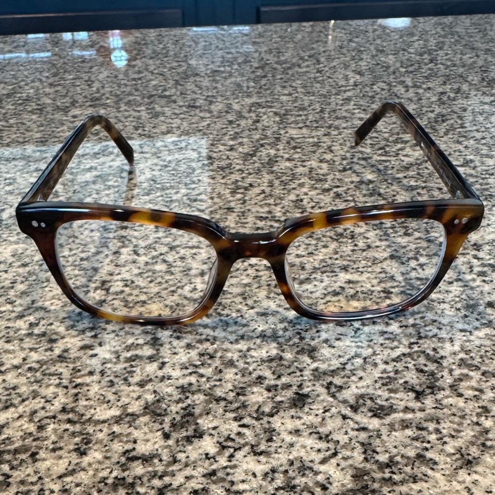 Warby Parker Mullins Tortoise Glasses